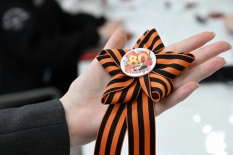 Историю и правила ношения Георгиевской ленточки рассказали молодым северянам