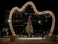 В муниципалитетах Мурманской области зажглись огни на новогодних елках