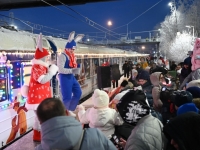 В Мурманск прибыл поезд Деда Мороза